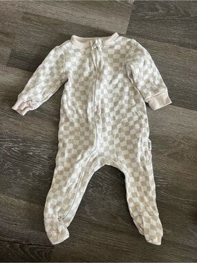 Rabbit + Bear Baby Footie Sleeper